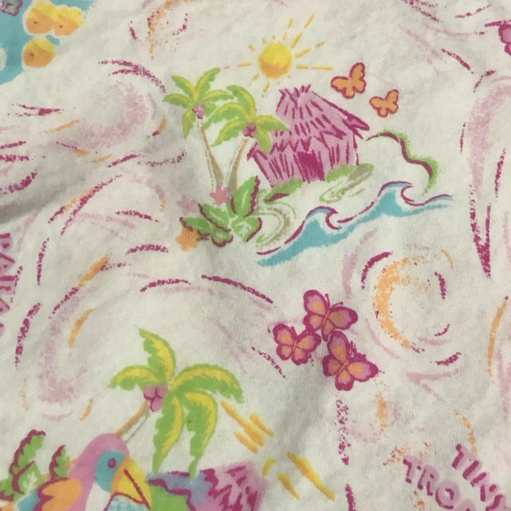 Vintage Style The Children's Place Tropical Hawaiian Baby “Tiny Tropics” Set - Picture 6 of 7